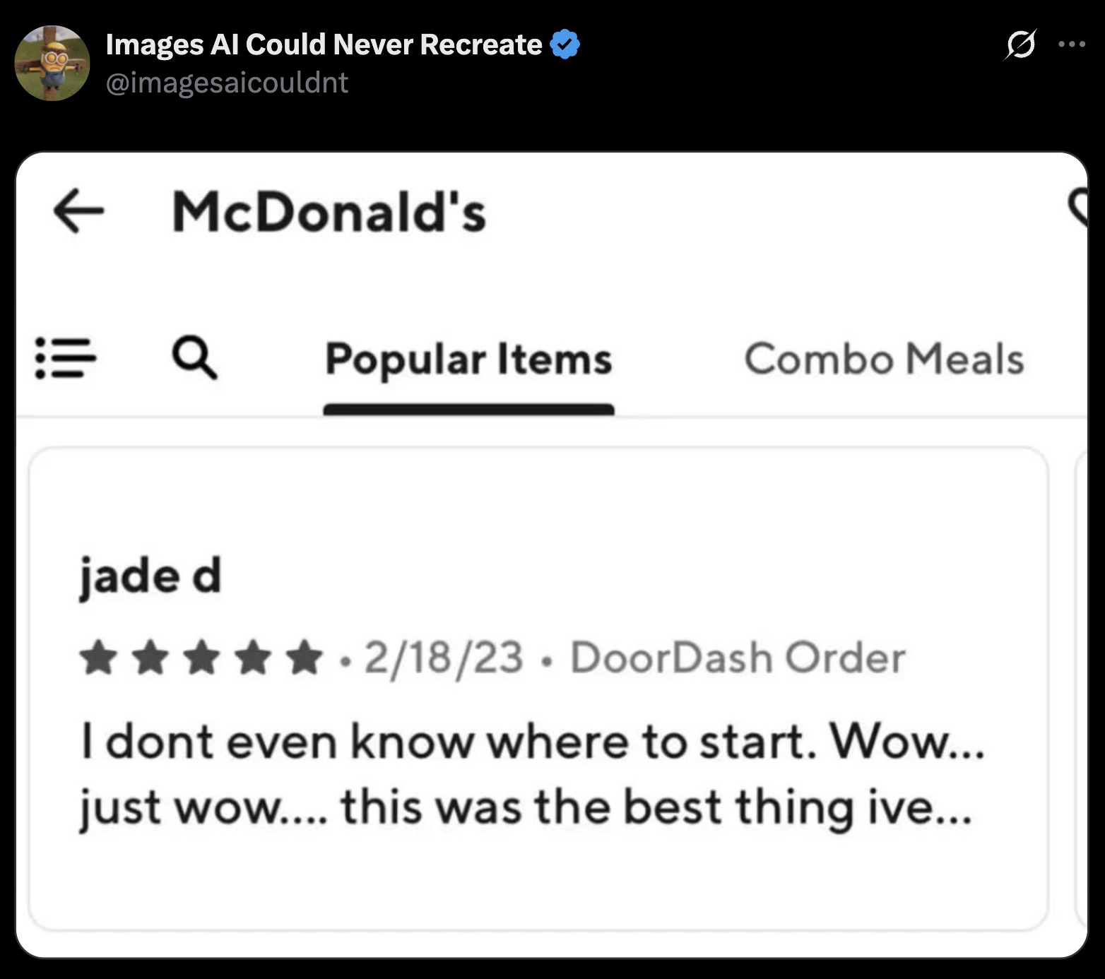 What a beautiful life that must be. 